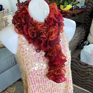 Scarf Burdt Oranges great color